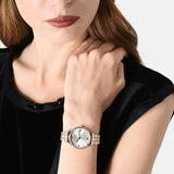  Shop Authentic Emporio Armani T-Bar Gianni Rose Gold Dial Rose Gold Steel Strap Watch For Women - AR11059 - Luxxuri