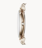  Shop Authentic Emporio Armani T-Bar Gianni Rose Gold Dial Rose Gold Steel Strap Watch For Women - AR11059 - Luxxuri