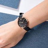  Shop Authentic Emporio Armani Kappa Quartz Black Dial Black Leather Strap Watch For Women - AR11064 - Luxxuri
