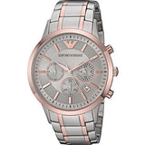  Shop Authentic Emporio Armani Renato Gray Dial Gray Steel Strap Watch For Men - AR11077 - Luxxuri