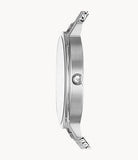  Shop Authentic Emporio Armani Kappa Silver Dial Silver Mesh Bracelet Watch For Women - AR11128 - Luxxuri