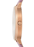  Shop Authentic Emporio Armani Kappa Mother Of Pearl White Dial Pink Leather Strap Watch For Women - AR11130 - Luxxuri