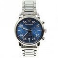  Shop Authentic Emporio Armani Luigi Chronograph Blue Dial Silver Steel Strap Watch For Men - AR11132 - Luxxuri