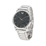  Shop Authentic Emporio Armani Classic Quartz Grey Dial Silver Steel Strap Watch For Men - AR11134 - Luxxuri