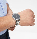  Shop Authentic Emporio Armani Classic Quartz Grey Dial Silver Steel Strap Watch For Men - AR11134 - Luxxuri