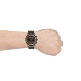  Shop Authentic Emporio Armani Aviator Brown Dial Grey Mesh Bracelet Watch For Men - AR11141 - Luxxuri