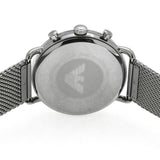  Shop Authentic Emporio Armani Aviator Brown Dial Grey Mesh Bracelet Watch For Men - AR11141 - Luxxuri
