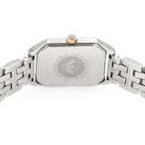  Shop Authentic Emporio Armani Gianni T Bar Mother of Pearl Dial Two Tone Steel Strap Watch For Women - AR11146 - Luxxuri