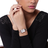  Shop Authentic Emporio Armani Giola White Mother of Pearl Dial Rose Gold Steel Strap Watch For Women - AR11147 - Luxxuri