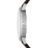  Shop Authentic Emporio Armani Kappa Quartz Black Dial Brown Leather Strap Watch For Men - AR11153 - Luxxuri