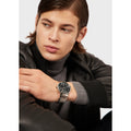  Shop Authentic Emporio Armani Renato Quartz Black Dial Silver Steel Strap Watch For Men - AR11181 - Luxxuri
