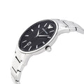  Shop Authentic Emporio Armani Renato Quartz Black Dial Silver Steel Strap Watch For Men - AR11181 - Luxxuri