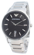  Shop Authentic Emporio Armani Renato Quartz Black Dial Silver Steel Strap Watch For Men - AR11181 - Luxxuri