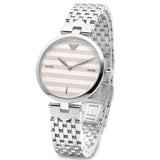  Shop Authentic Emporio Armani Arianna Analog White Dial Silver Steel Strap Watch For Women - AR11195 - Luxxuri