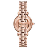  Shop Authentic Emporio Armani Gianni T Bar Black Dial Rose Gold Steel Strap Watch For Women - AR11206 - Luxxuri
