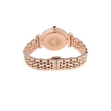  Shop Authentic Emporio Armani Gianni T Bar Black Dial Rose Gold Steel Strap Watch For Women - AR11206 - Luxxuri