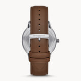  Shop Authentic Emporio Armani Giovanni Quartz White Dial Brown Leather Strap Watch For Men - AR11211 - Luxxuri