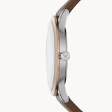  Shop Authentic Emporio Armani Giovanni Quartz White Dial Brown Leather Strap Watch For Men - AR11211 - Luxxuri