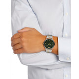  Shop Authentic Emporio Armani Kappa Quartz Black Dial Two Tone Mesh Bracelet Watch For Men - AR11228 - Luxxuri
