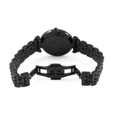  Shop Authentic Emporio Armani Gianni T Bar All Black Diamond Dial Watch For Women - AR11245 - Luxxuri