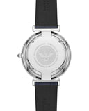  Shop Authentic Emporio Armani Gianni T Bar Quartz Blue Dial Blue Leather Strap Watch For Men - AR11300 - Luxxuri