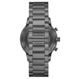  Shop Authentic Emporio Armani Giovanni Chronograph Blue Dial Grey Steel Strap Watch For Men - AR11348 - Luxxuri