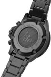  Shop Authentic Emporio Armani Diver Chronograph Black Dial Black Steel Strap Watch For Men - AR11363 - Luxxuri