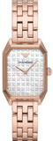  Shop Authentic Emporio Armani Gioia Quartz Mother of Pearl Dial Rose Gold Steel Strap Watch For Women - AR11389 - Luxxuri