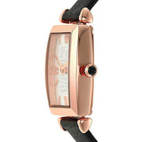  Shop Authentic Emporio Armani Gianni T Bar Quartz White Dial Black Leather Strap Watch For Women - AR11408 - Luxxuri