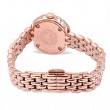  Shop Authentic Emporio Armani Gianni T Bar Quartz Mother of Pearl Dial Rose Gold Steel Strap Watch For Women - AR11385 - Luxxuri