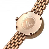  Shop Authentic Emporio Armani Rosa Mother of Pearl Dial Rose Gold Steel Strap Watch For Women - AR11462 - Luxxuri