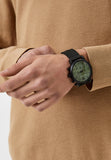  Shop Authentic Emporio Armani Luigi Chronograph Green Dial Black Mesh Bracelet Watch For Men - AR11470 - Luxxuri