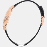  Shop Authentic Emporio Armani Cleo Three-Hand Mother of Pearl Dial Black Leather Strap Watch For Women - AR11485 - Luxxuri