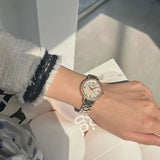  Shop Authentic Emporio Armani Cleo Mother of Pearl Dial Two Tone Steel Strap Watch For Women - AR11499 - Luxxuri
