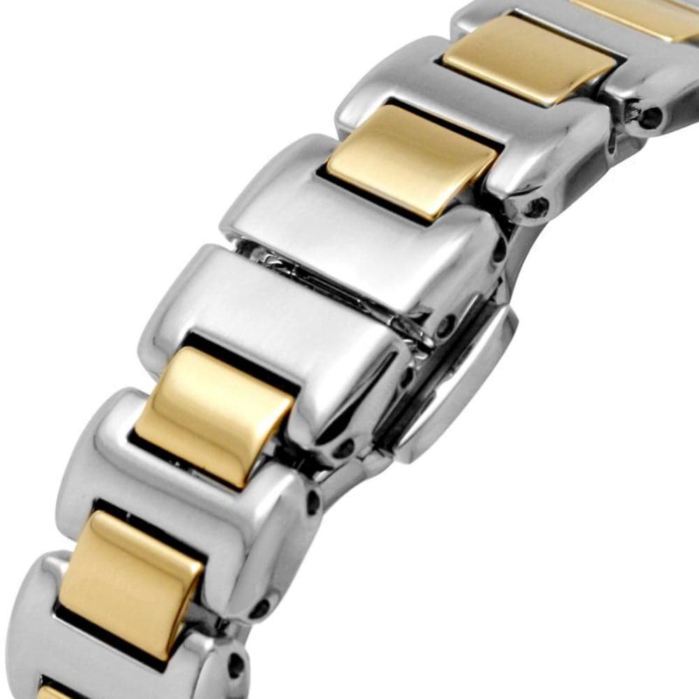  Shop Authentic Emporio Armani Mia Quartz Mother of Pearl Dial Two Tone Steel Strap Watch For Women - AR11524 - Luxxuri