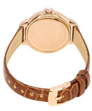  Shop Authentic Emporio Armani Mia Quartz Silver Dial Brown Leather Strap Watch For Women - AR11525 - Luxxuri