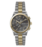 Shop Authentic Emporio Armani Paolo Chronograph Grey Dial Two Tone Steel Strap Watch For Men - AR11527 - Luxxuri