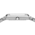 Emporio Armani Empire Mother of Pearl Dial Silver Steel Strap Watch For Women - AR11625