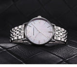  Shop Authentic Emporio Armani Classic Quartz Mother of Pearl Dial Silver Steel Strap Watch For Women - AR1602 - Luxxuri