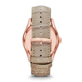  Shop Authentic Emporio Armani Valente Analog Beige Dial Beige Leather Strap Watch For Men - AR1667 - Luxxuri