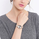  Shop Authentic Emporio Armani Gianni T Bar Gunmetal Dial Beige Leather Strap Watch For Women - AR1681 - Luxxuri