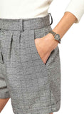  Shop Authentic Emporio Armani Gianni T Bar Quartz Gray Dial Gray Leather Strap Watch For Women - AR1727 - Luxxuri