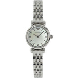  Shop Authentic Emporio Armani Gianni White Dial Silver Steel Strap Watch For Women - AR1763 - Luxxuri