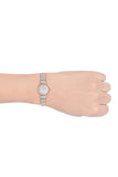  Shop Authentic Emporio Armani Gianni Mother of Pearl Dial Two Tone Steel Strap Watch For Women - AR1764 - Luxxuri