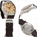  Shop Authentic Emporio Armani Valente Chronograph Brown Dial Brown Leather Strap Watch For Men - AR1785 - Luxxuri