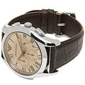  Shop Authentic Emporio Armani Valente Chronograph Brown Dial Brown Leather Strap Watch For Men - AR1785 - Luxxuri