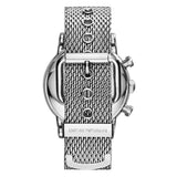  Shop Authentic Emporio Armani Classic Chronograph Black Dial Silver Mesh Bracelet Watch For Men - AR1808 - Luxxuri