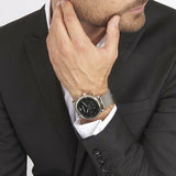  Shop Authentic Emporio Armani Classic Chronograph Black Dial Silver Mesh Bracelet Watch For Men - AR1808 - Luxxuri