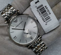  Shop Authentic Emporio Armani Classic Silver Dial Silver Steel Strap Watch For Men - AR1819 - Luxxuri