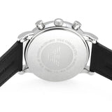  Shop Authentic Emporio Armani Luigi Chronograph Black Dial Black Leather Watch For Men - AR1828 - Luxxuri